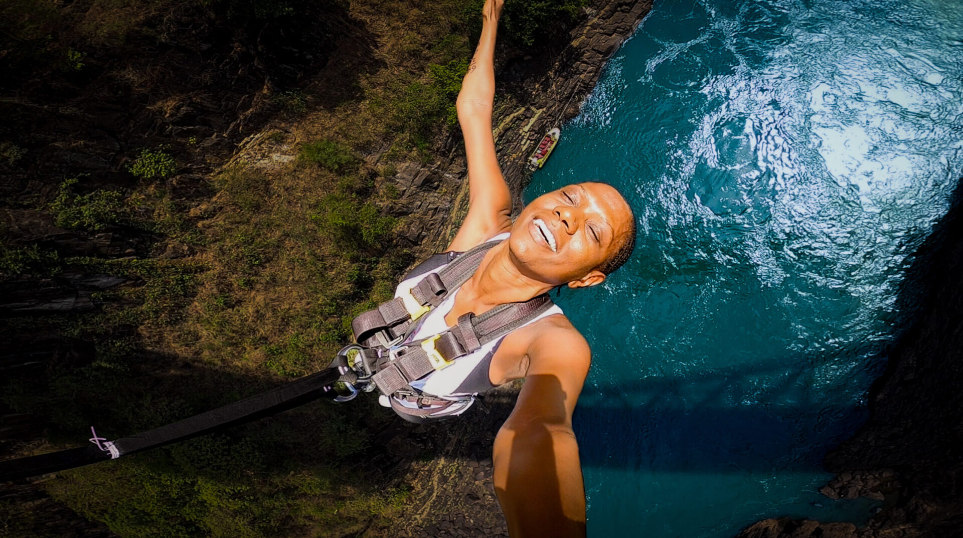 Bungee Jumping in Victoria Falls