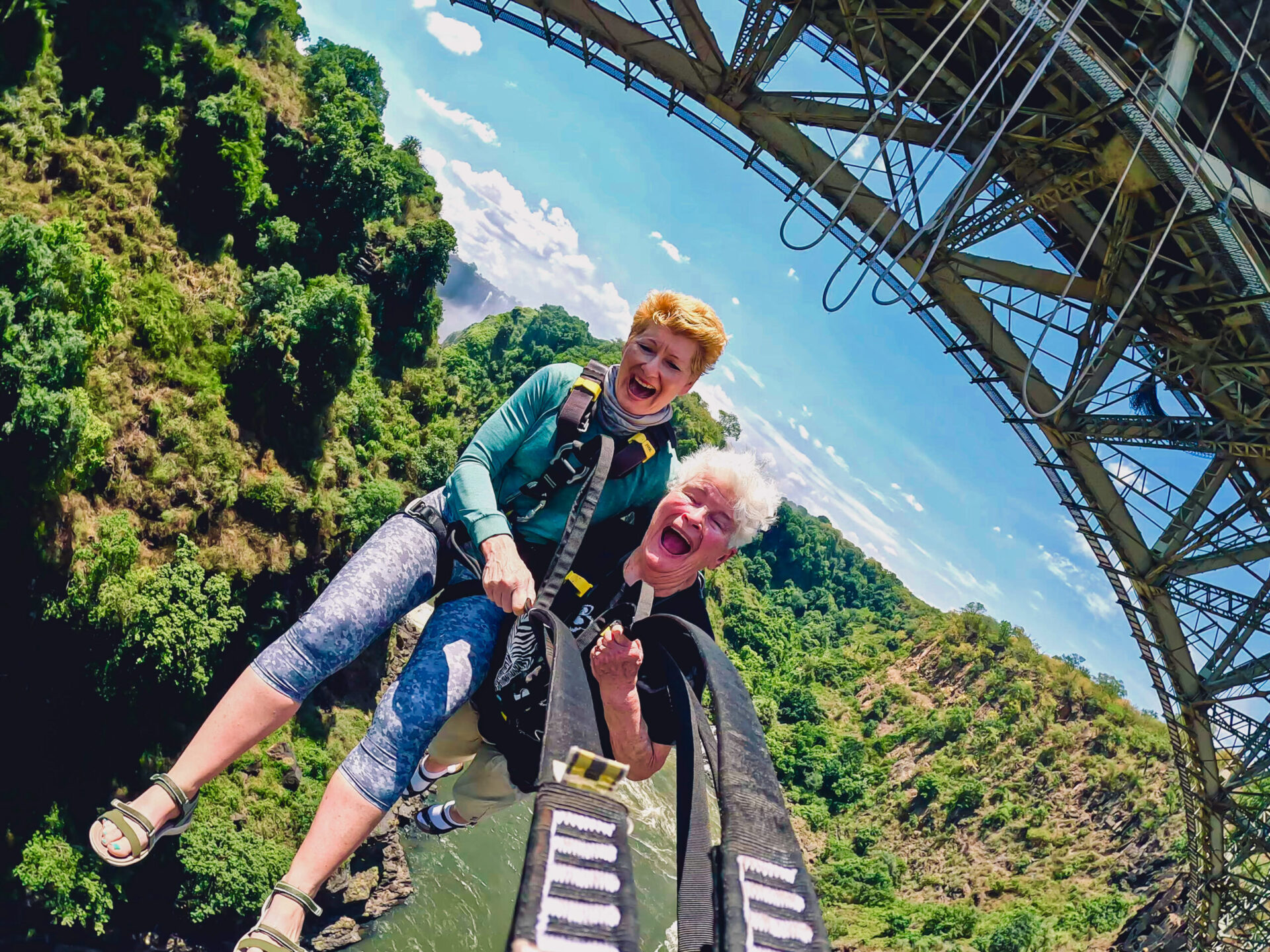 Bungee Jumping in Victoria Falls